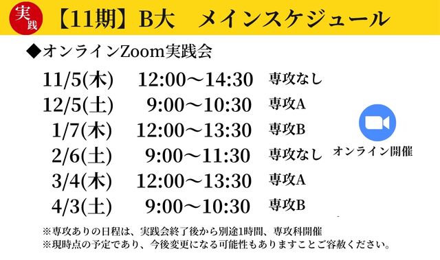 Bポジけーりん大学 11期講座説明資料 22